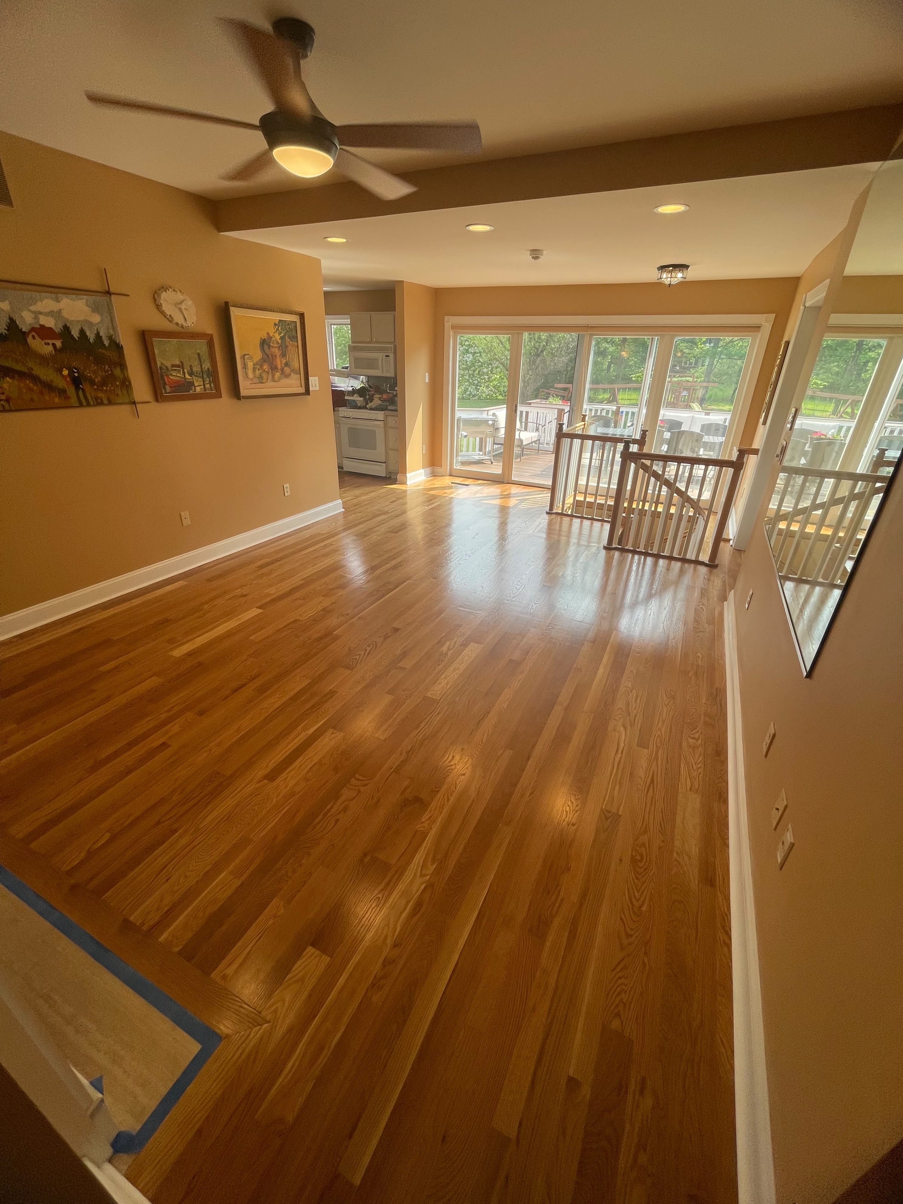 Hands-on flooring craftsmanship